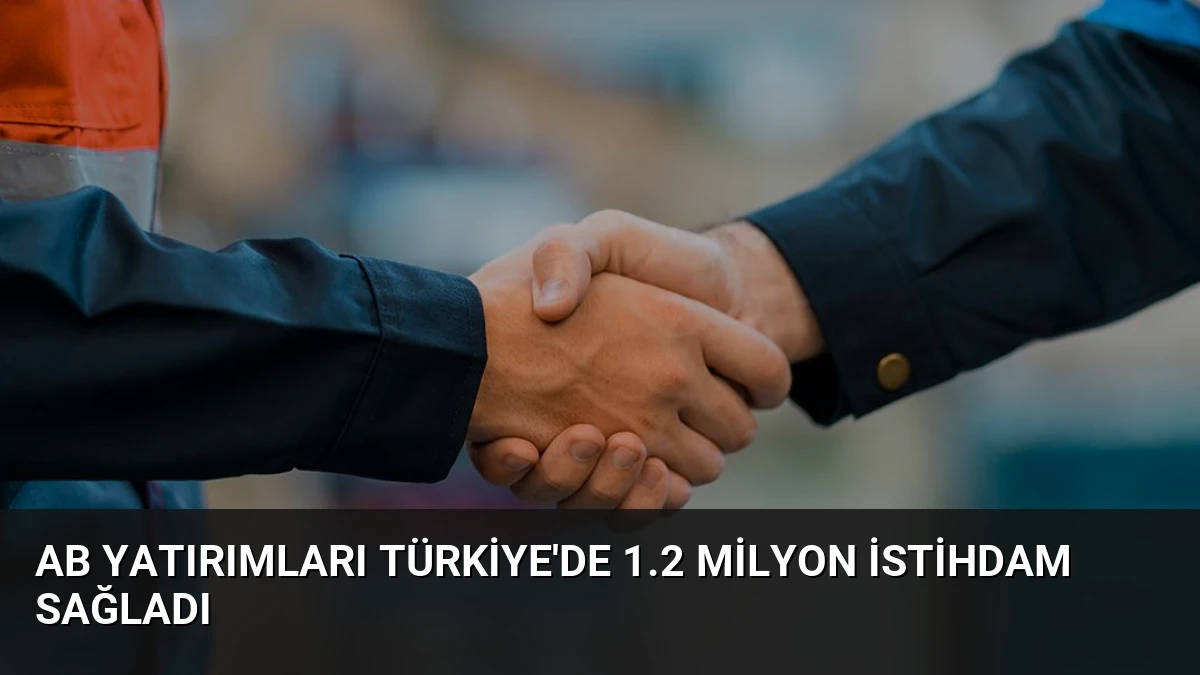 AB Yatırımları Türkiye’de 1.2 Milyon İstihdam Sağladı