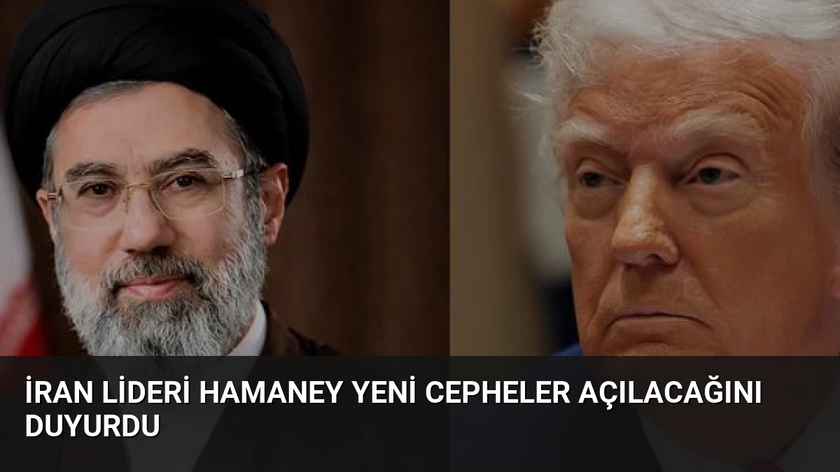 İran Lideri Hamaney Yeni Cepheler Açılacağını Duyurdu