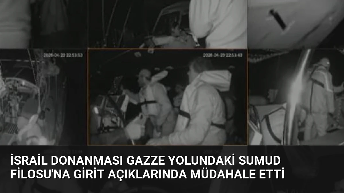 İsrail Donanması Gazze Yolundaki Sumud Filosu’na Girit Açıklarında Müdahale Etti