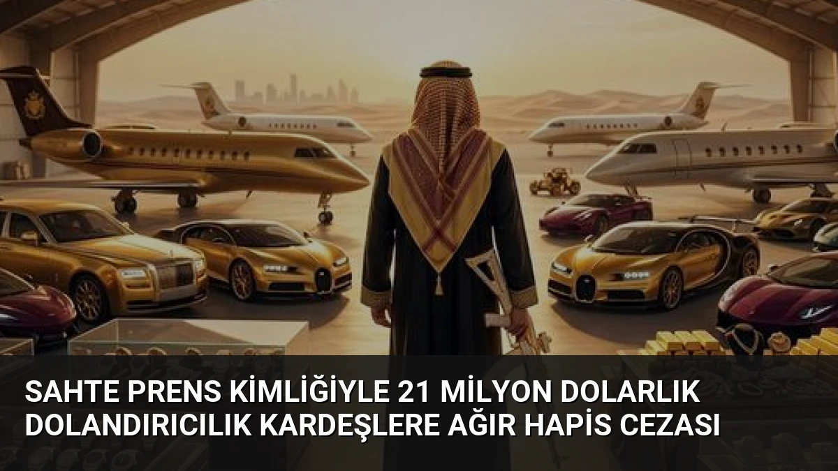 Sahte Prens Kimliğiyle 21 Milyon Dolarlık Dolandırıcılık Kardeşlere Ağır Hapis Cezası