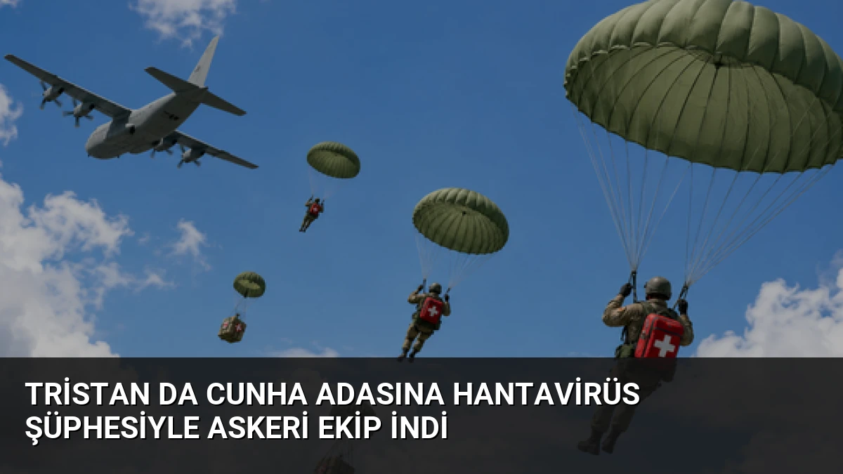 Tristan da Cunha Adasına Hantavirüs Şüphesiyle Askeri Ekip İndi
