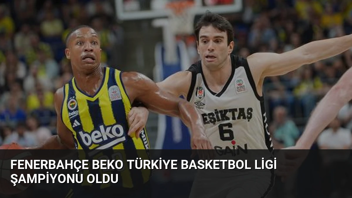 Fenerbahçe Beko Türkiye Basketbol Ligi Şampiyonu Oldu
