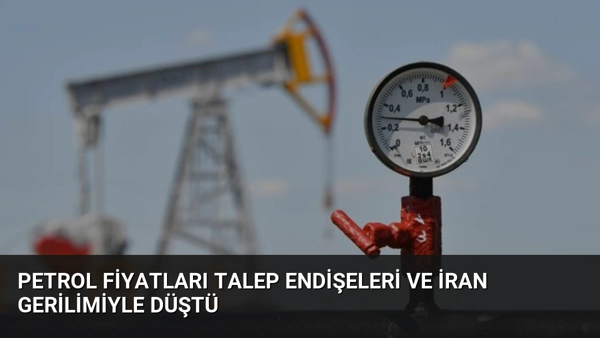 Petrol Fiyatları Talep Endişeleri ve İran Gerilimiyle Düştü