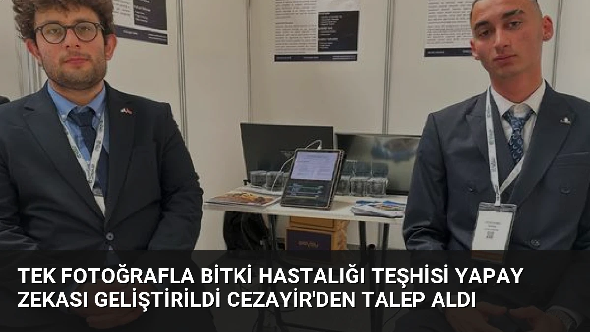 Tek Fotoğrafla Bitki Hastalığı Teşhisi Yapay Zekası Geliştirildi Cezayir’den Talep Aldı