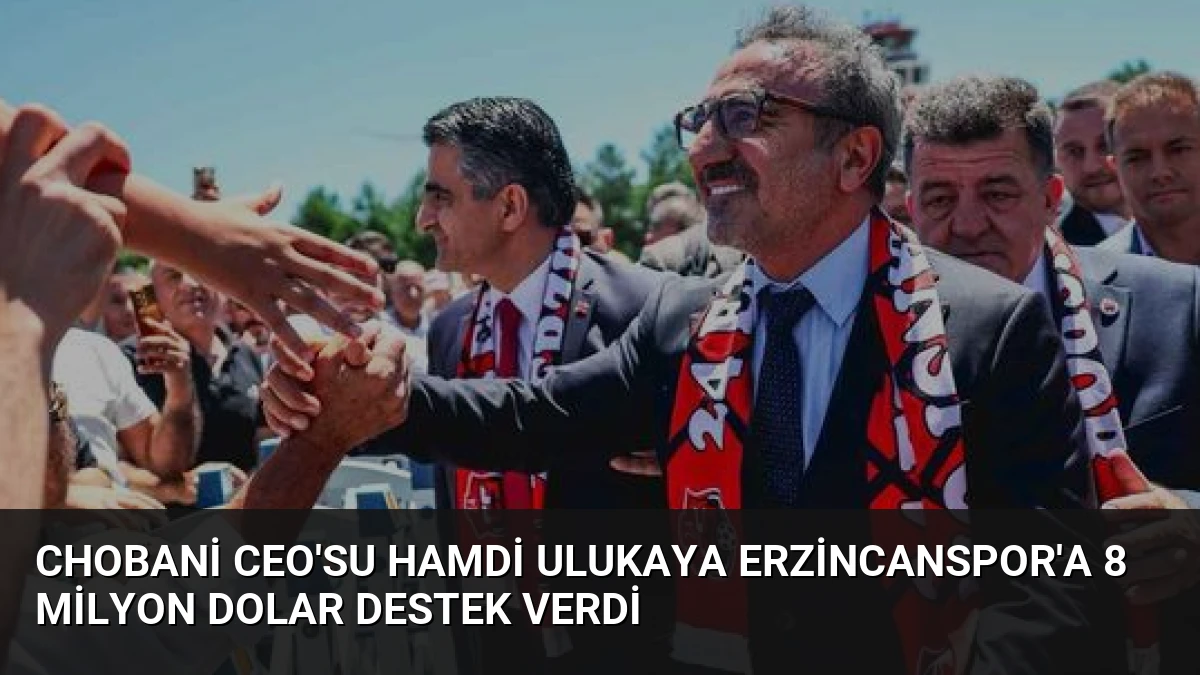 Chobani CEO’su Hamdi Ulukaya Erzincanspor’a 8 Milyon Dolar Destek Verdi